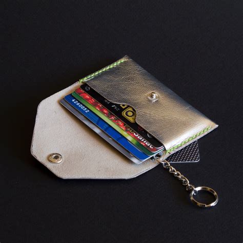 keychain with credit card holder